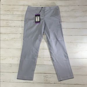 Mario Serrani Slim Fit Gray Crop Work Pants Sz. 4